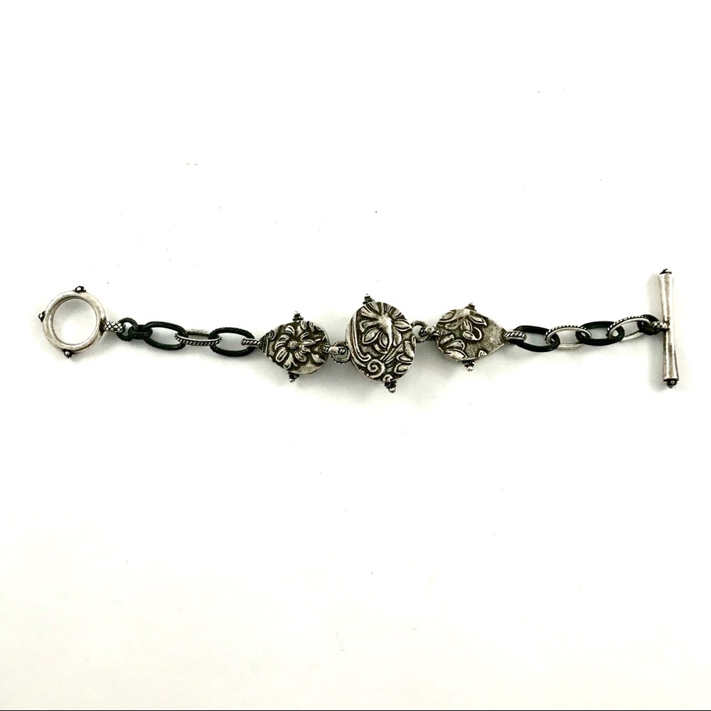 (3/$15) Lucky Brand silver colored bracelet - Picture 4 of 4
